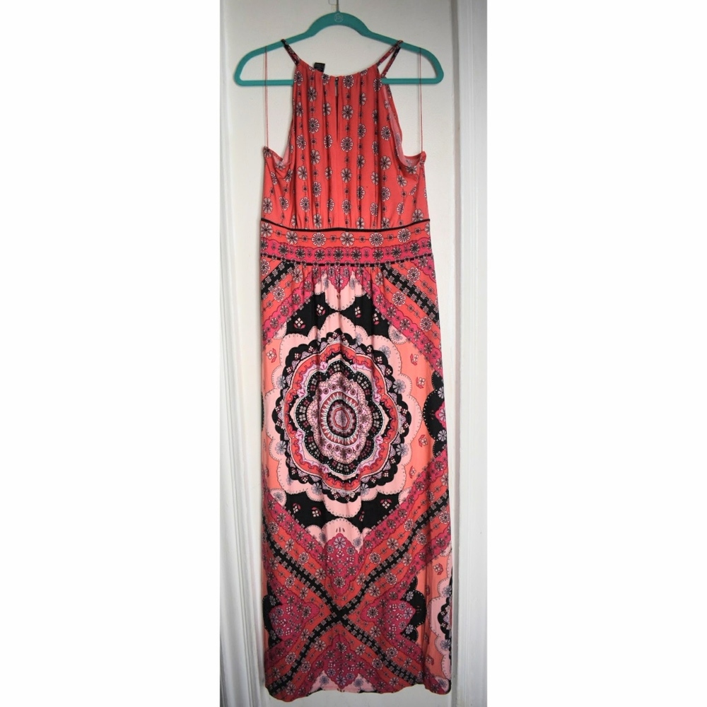 NEW! Paisley Print Maxi Dress